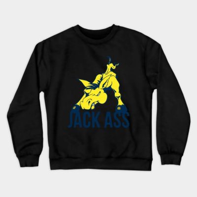 Jack Ass Crewneck Sweatshirt Official Jackass Merch Store