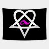 Heartagram Bam Margera Adio Footwear Him Tapestry Official Jackass Merch Store