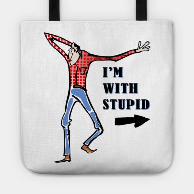 Scrawny Dumb Looking Jackass Tote Official Jackass Merch Store