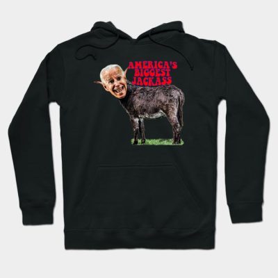 Biden Head On Donkey Americas Biggest Jackass Hoodie Official Jackass Merch Store