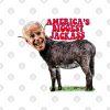 Biden Head On Donkey Americas Biggest Jackass Throw Pillow Official Jackass Merch Store