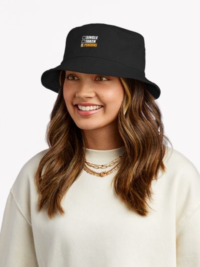 Penguins  Jackass Penguin Penguin Bucket Hat Official Jackass Merch Store