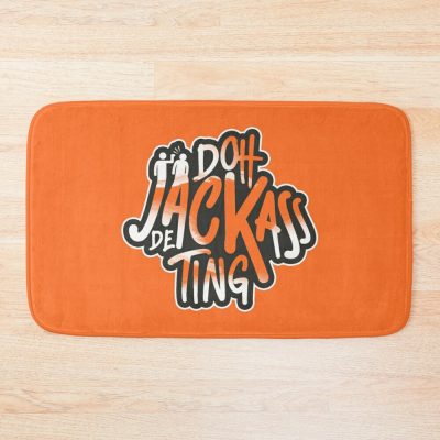 Doh Jackass De Ting | Trinidad Slang Bath Mat Official Jackass Merch Store