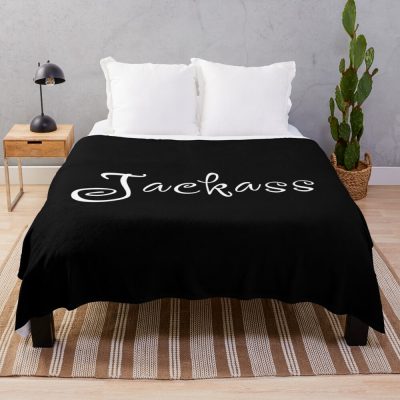 Jackass Throw Blanket Official Jackass Merch Store