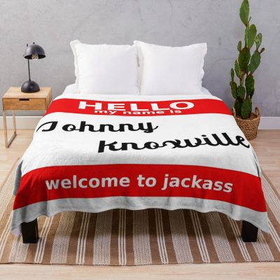 Throw Blanket Official Jackass Merch Store