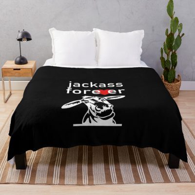 Jackass Forever Throw Blanket Official Jackass Merch Store