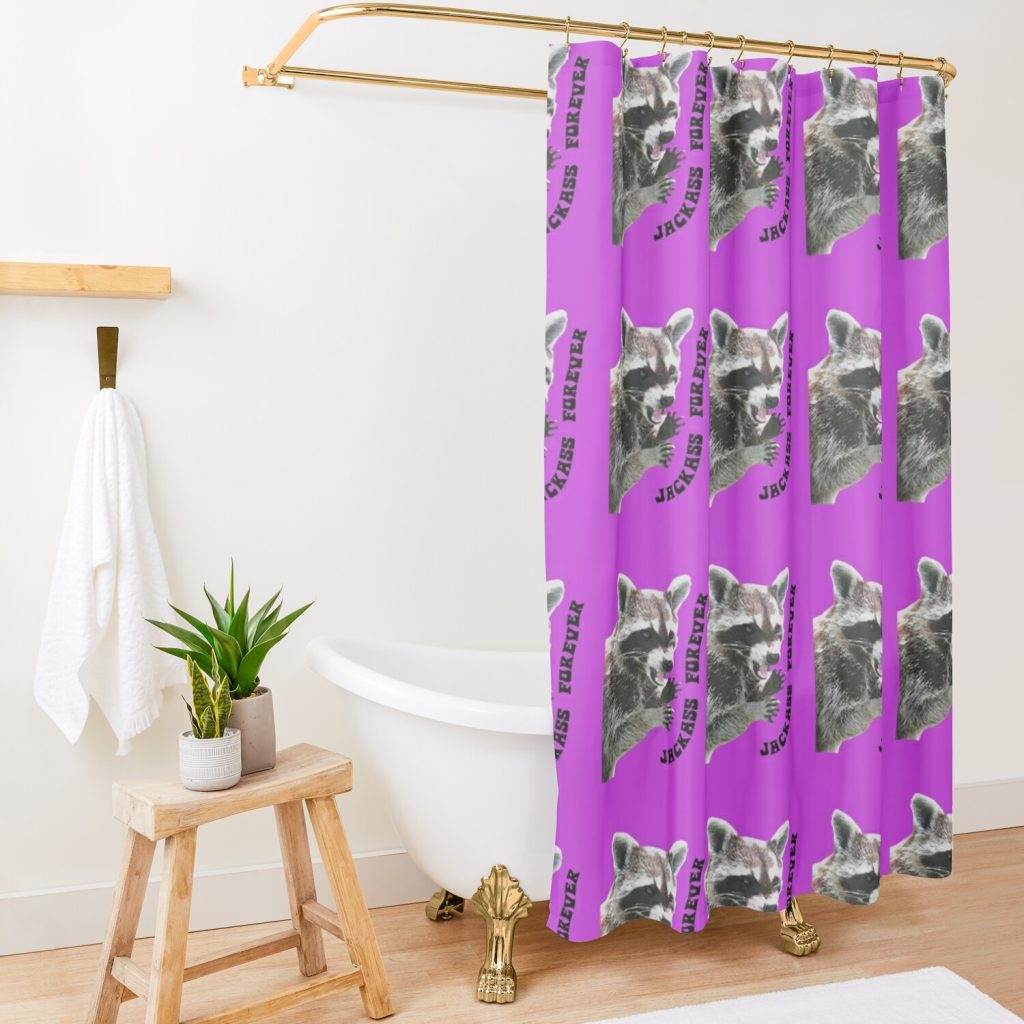 Jackass Forever Shower Curtain Official Jackass Merch Store