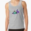 Drunk Party Animal Donkey Cartoon - Purple Tank Top Official Jackass Merch Store