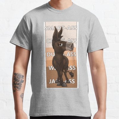 Jackass Donkey Sticker T-Shirt Official Jackass Merch Store